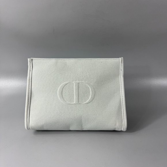 Christian Dior Makeup & Toiletry Canvas Bag - Picture 1 of 13
